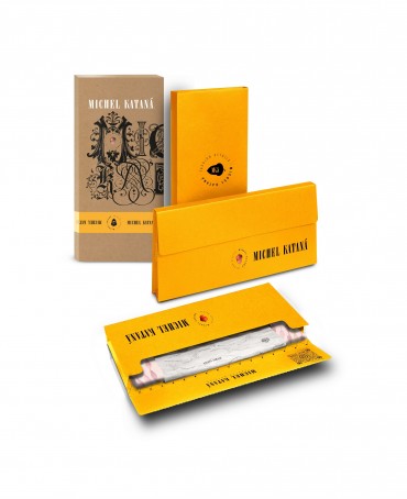 Палантин Унисекс HAND.W40-LEAFS/WH.ROSE